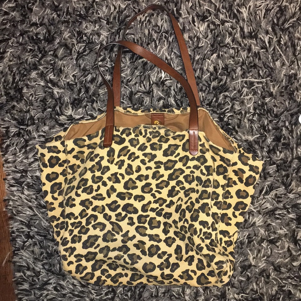 GAP Medium Leopard Tote